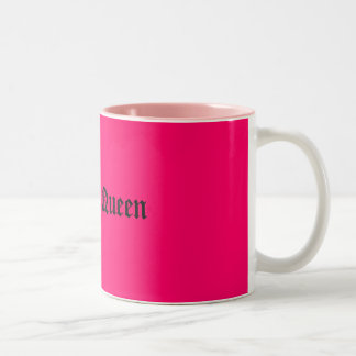 Drama Queen Two-Tone Coffee Mug