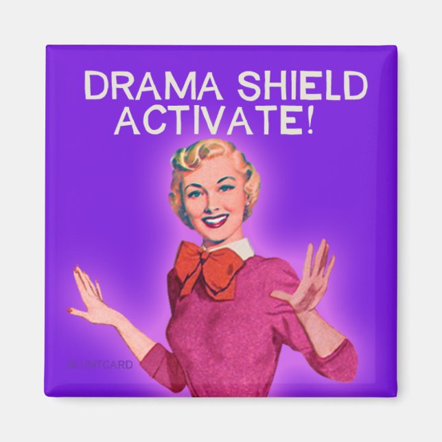 Drama Shield Activate. Bluntcards. Bluntcard. Magnet (Front)