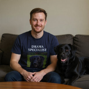 Drama Specialist Custom Funny Dog T-Shirt