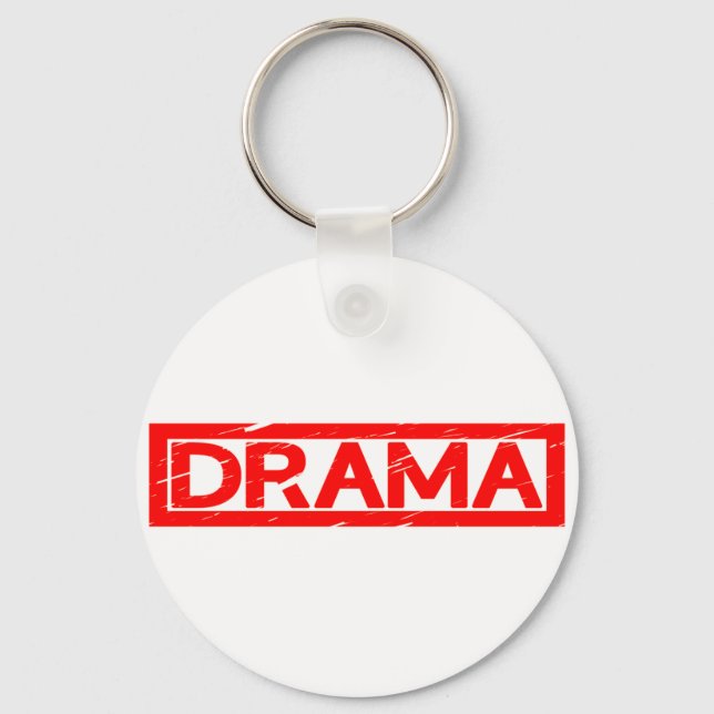 Drama Stamp Key Ring (Front)