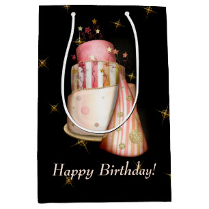 Drama Stars Birthday Images Medium Gift Bag