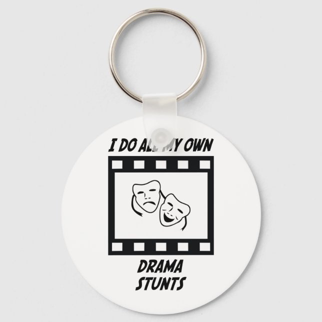Drama Stunts Key Ring (Front)