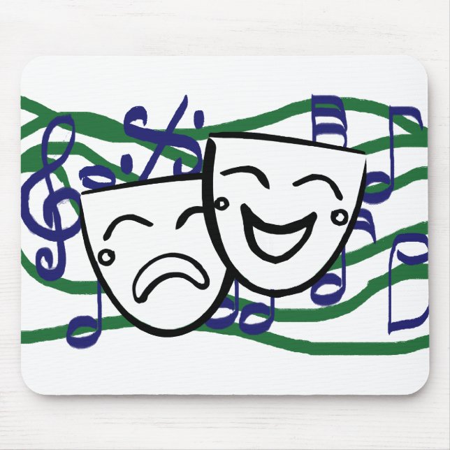 Drama: the Musical Mouse Pad (Front)