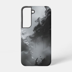 Dramatic Black and White Wallpaper Samsung Galaxy Case