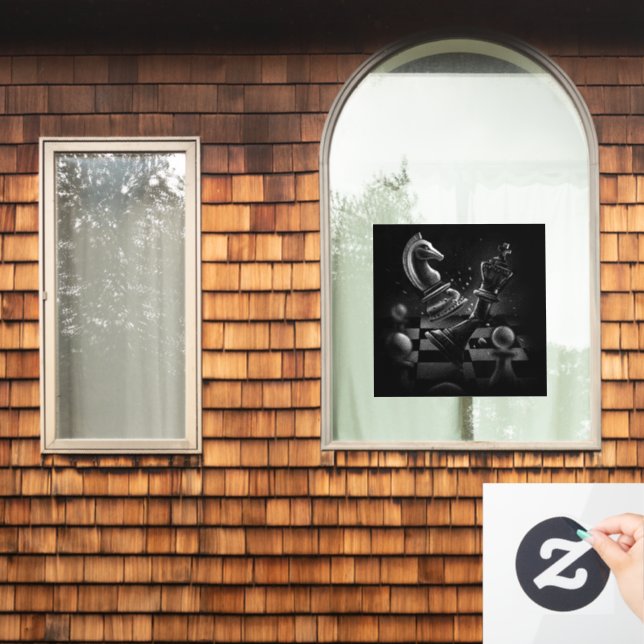 Dramatic Chess Battle – Knight vs. Horse  (Home Window)