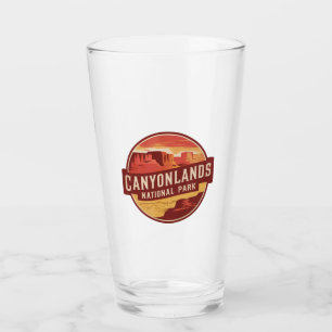 Dramatic Desert of Canyonlands National Park Glass