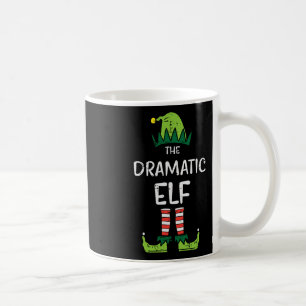 Dramatic Elf Xmas Matching Christmas For Family Coffee Mug