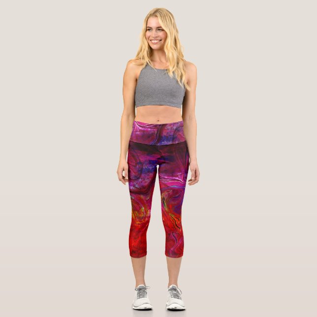 Dramatic Extent Capri Leggings (Front)