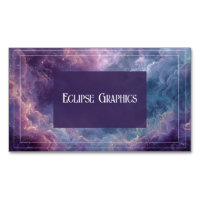 Dramatic Galaxy Nebula Violet Turquoise