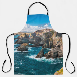 Dramatic landscape at Mizen Head on Atlantic coast Apron