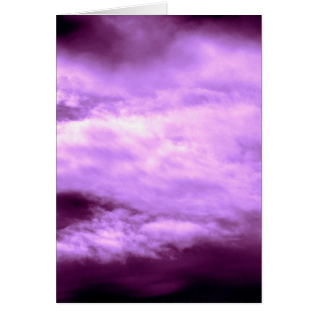 Dramatic Purple Sky (Front)