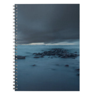 Dramatic seascape notebook