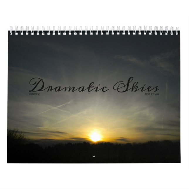 Dramatic Skies volume 2 Calendar (Cover)