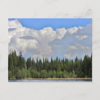 Dramatic Skys Marshall Lake Postcard