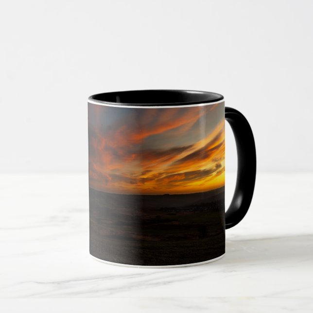 Dramatic sunrise mug (Front Right)