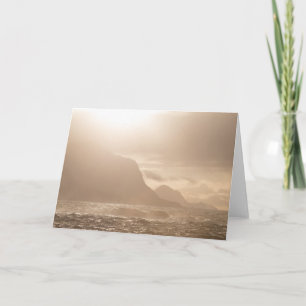 Dramatic Sunset Card