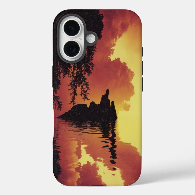 Dramatic Sunset Landscape  Case-Mate iPhone Case (Back)