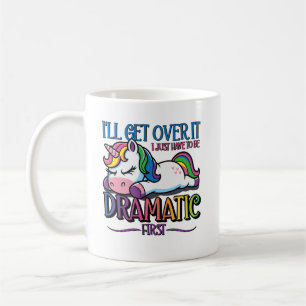 Dramatic Unicorn Coffee Mug