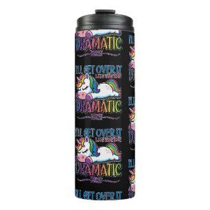 Dramatic Unicorn Thermal Tumbler