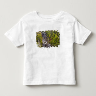 Dramatic Whitewater Falls in autumn in the Toddler T-Shirt
