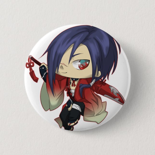 DRAMAtical Murder Koujaku Pin (Front)