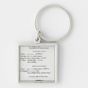 Dramatis Personae for Samson Key Ring