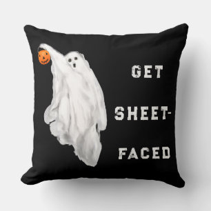 Drank Funny Adult Halloween Ghost Cushion