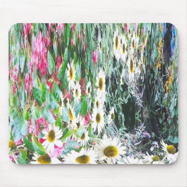 Drape of Flowers Mouse Pad (Front)