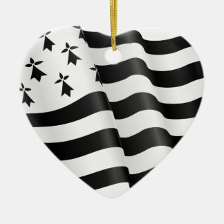 Drapeau breton (Breton flag) Ceramic Ornament
