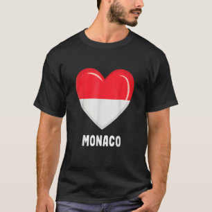Drapeau de Monaco Monacan 1 T-Shirt