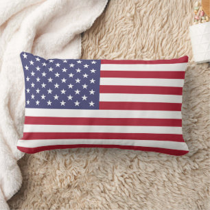 Drapeau États-Unis Lumbar Cushion
