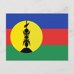 Drapeau Nouvelle-Calédonie - New Caledonia Flag Postcard