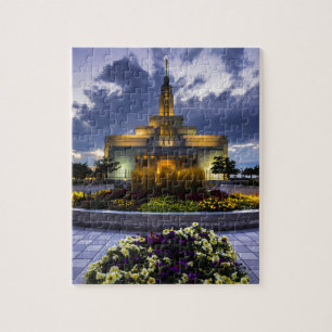 Draper Mormon Lds Temple - Utah Jigsaw Puzzle