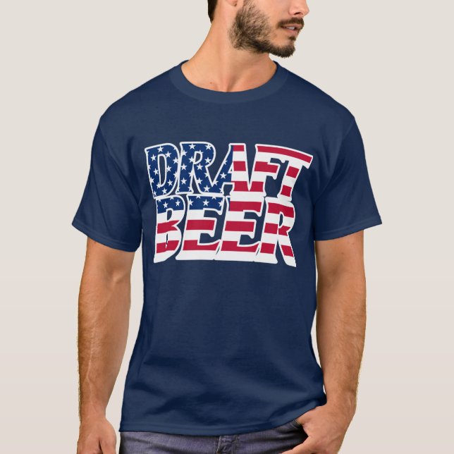 Draught   Beer T-Shirt (Front)