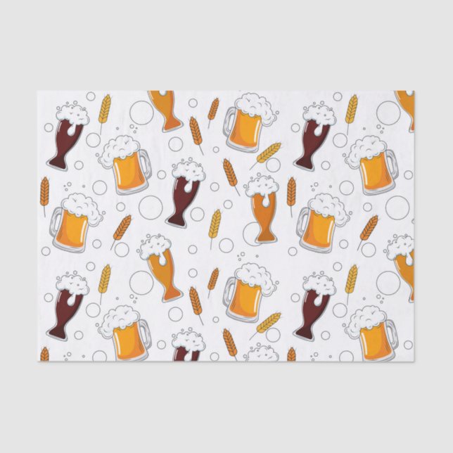 Draught Beer  Tissue Paper (Front)