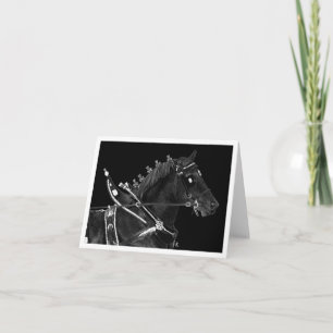 Draught Horse Note Card - "Percheron Power"