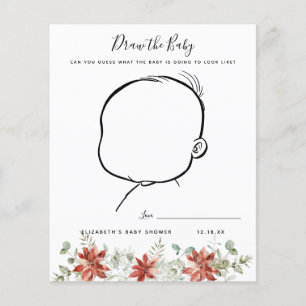 Draw the Baby Baby Shower Game