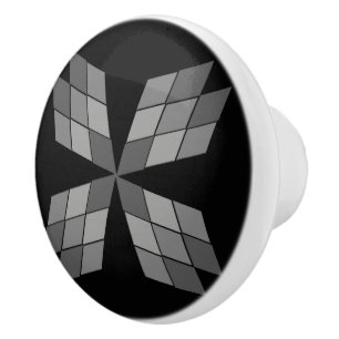 Drawer Pulls - Diamond Petals