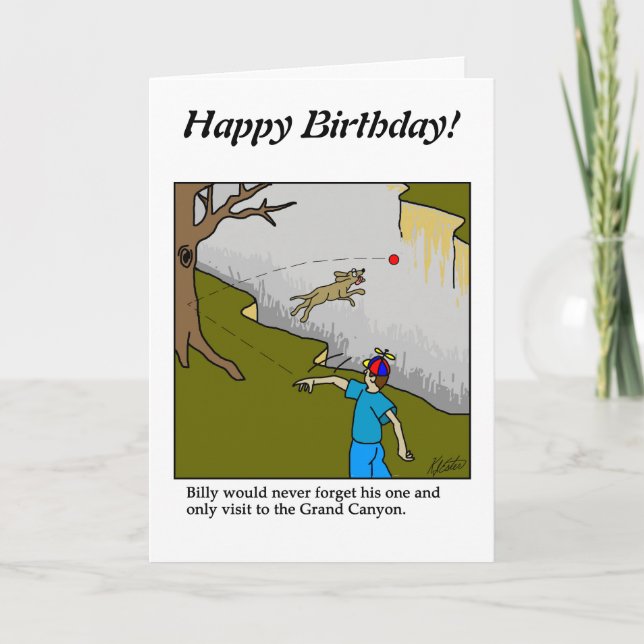 Drawing a Blank - Grand Canyon - Customize it Card (Front)