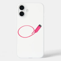 Drawing a circle with a pink highlighter