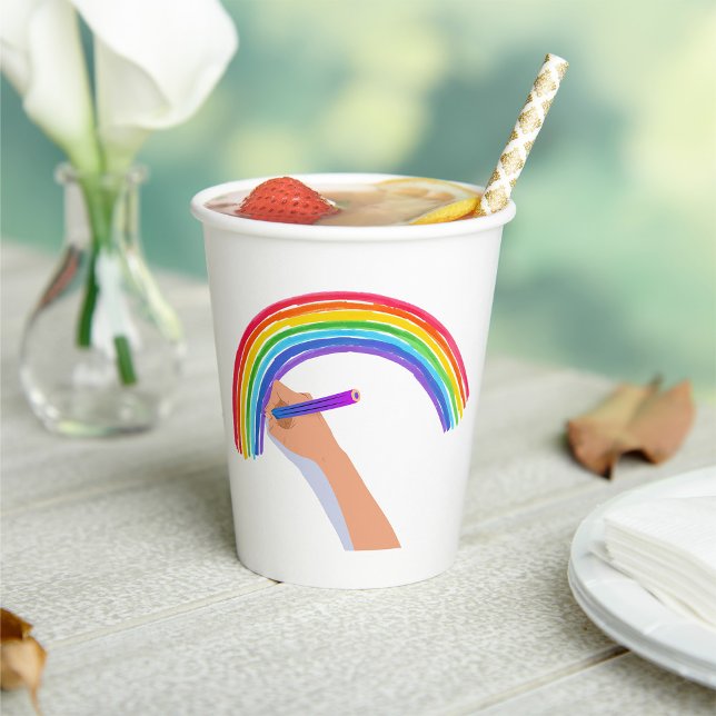 Drawing A Rainbow Paper Cups (Creator Uploaded)