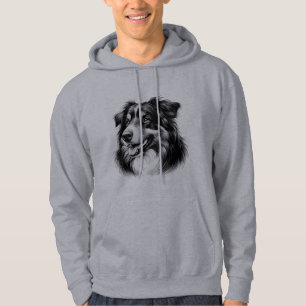 Drawing Australian Shepherd Hoodie