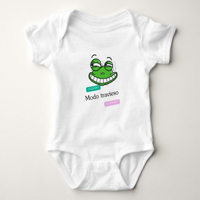 Drawing Baby Body Baby Bodysuit (Front)