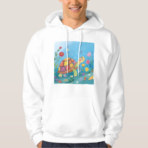 Drawing Baby Turtle Hoodie
