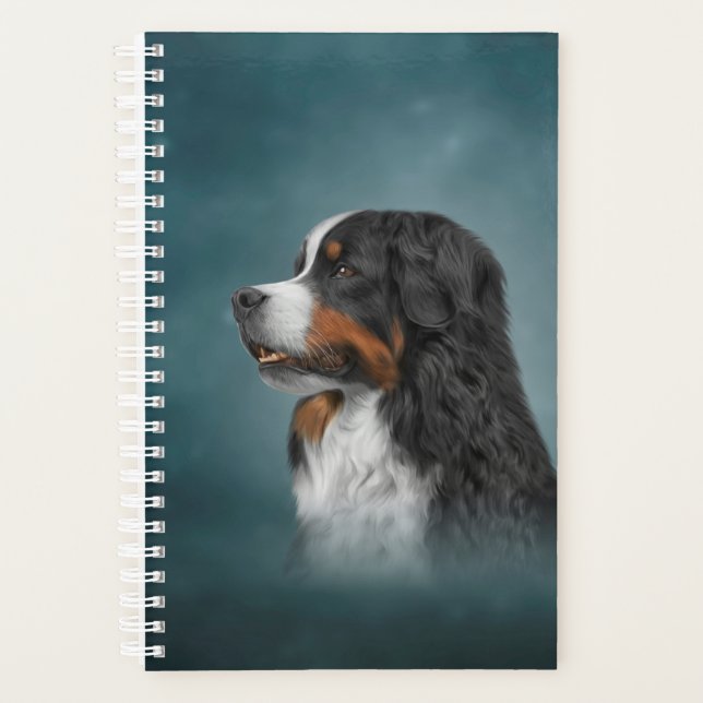Drawing Bernese Mountain Dog Planner (Front)