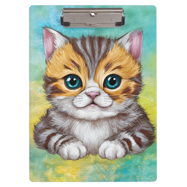 Drawing Cat Clipboard (Front)
