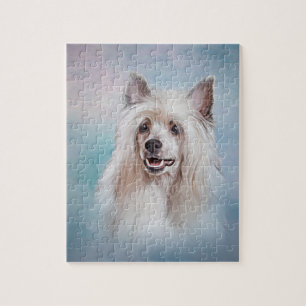 Drawing Chinese crested dog Jigsaw Puzzle