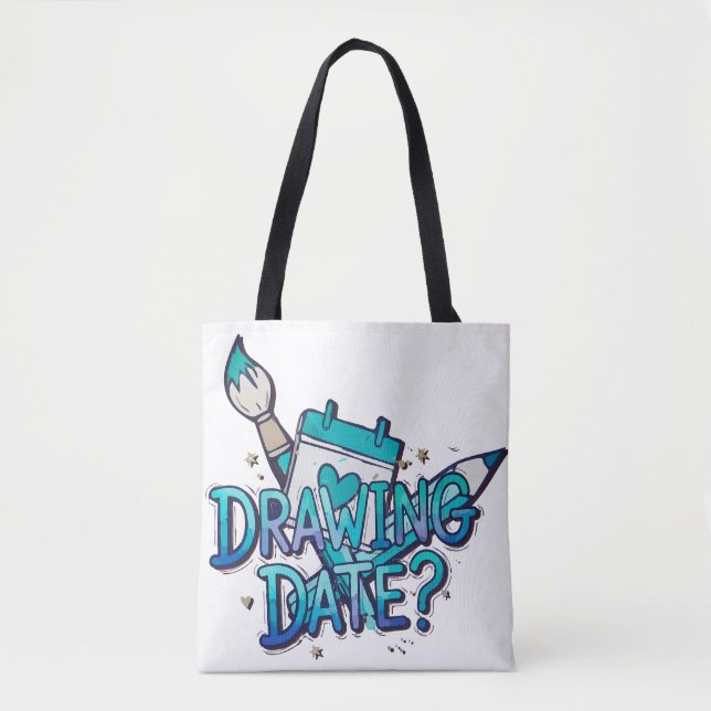 Drawing Date Tote Bag (Front)