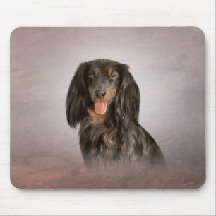 Drawing Dog breed dachshund Mouse Pad