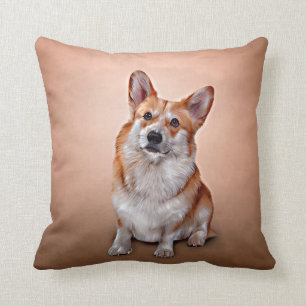 Drawing Dog breed Welsh Corgi Cushion